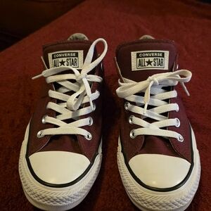 Converse All Star Burgundy Sneakers